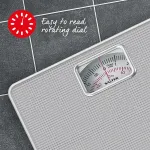 Kaalud Salter 433 SFEU12 Mechanical Bathroom Scale Silver