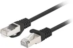 LANBERG Patchcord CAT.6 FTP 3M fluke passed 10-pack, Black | PCF6-20CC-0300-BK