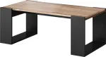 Cama MEBLE Cama Bench/table WOOD 120x54,5x46 oak wotan + anthracite