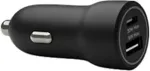 Dbramante 1928 dbramante1928 re-charge - Auto-Netzteil - 30 Watt - 2 Ausgabeanschlussstellen (24 pin USB-C, USB) - Schwarz