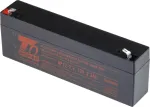 T6 POWER Battery NP12-2.3, 12V, 2.3Ah, F1