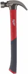 MILWAUKEE CARPENTER'S HAMMER 570g CURVED IONY HANDLE FIBERGLASS