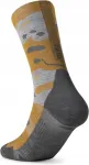 Buff Merino Lightweight Crew Sock LWC2 Umber Socks, Yellow L