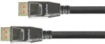 Python&reg; Series Python DisplayPort 1.4 Kabel 5m 8K UHD @ 60Hz vergoldet OFC St./St. schwarz