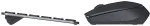 Klaviatuur Rapoo Wireless multimode desk set black