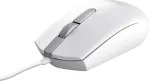 Hiir Trust TM-101W/Office/Optical/1,200 DPI/Wired USB/White