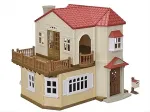 EPOCH SYLVANIAN FAMILIES Linnamaja punase katusega