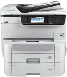 Printer EPSON WorkForce Pro WF-C8690DTWF - Multifunktionsdrucker - Farbe - Tintenstrahl - A3 (Medien) - bis zu 22 Seiten/Min. (Kopieren) - bis zu 35 Seiten/Min. (Drucken) - 835 Blatt - 33.6 Kbps - Gigabit LAN, USB-Host, NFC, USB 3.0, USB 2.0-Host, Wi ...