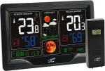 Maclean Weather station with color high black LXSTP09C