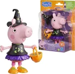 PEPPA PIG m&auml;ngukomplekt Peppa ja s&otilde;brad Halloween kost&uuml;&uuml;midega 15 cm