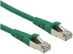 ROLINE Patchkabel Cat.6A S/FTP (PiMF), Component Level, LSOH, grn, 7,5 m