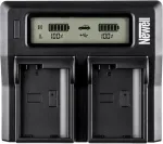 Newell akulaadija DC-LCD Two-channel NP-F/NP-FM