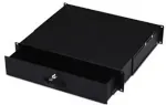 Digitus document tray 2 U (black, lockable)