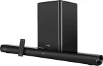 SVEN Soundbar SB-2200D, black (300W, DolbyDigital, Bluetooth, HDMI, RC, Optical, USB, display, wireless subwoofer)
