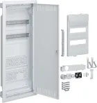Hager Plastic Hybrid PT Enclosure 24M 2x Mounting Plate IP40 865x335x90 Perforated Door Volta.Hybrid