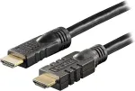 DELTACO Kaabel HDMI-HDMI aktiivne, 20.0m, must / HDMI-1200
