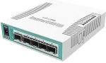 MIKROTIK CRS106-1C-5S network switch Gigabit Ethernet (10/100/1000) Power over Ethernet (PoE) White