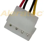 DeLOCK Y-Splitter Cable 4pin > 4pin blue + FDD