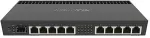 MIKROTIK Wired Ethernet Router RB4011iGS+RM, Quad-core 1.4Ghz CPU, 1GB RAM, 512 MB, 1xSFP+, 1xSerial console port, PCB Temperature and Voltage Monitor, IP20, Cage and Desktop Case with Rack Ears, RouterOS L5 | MikroTik | Enthernet Router | RB4011iGS+ ...