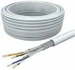 Draka Paigalduskaabel UCHOME SS26 Cat 7 S/FTP PiMF valge 100m rull