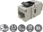 Solarix CAT6 STP quick-cut keystone SXKJ-6-STP-BK-NA