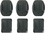 GoPro kleebitavad kinnitusadapterid Flat+Curved 6tk