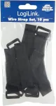 Logilink Velcro cable strap | KAB0056 | Black