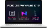 ASUS ROG Zephyrus G16/GU606AR-TB011W/U9-386H/16"/2560x1600/32GB/1TB/RTX 5070Ti/W11H/White/2R