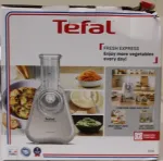 Tefal SALE OUT. | Vegetable slicer | Fresh Express DN853BE0 | Light Gray | 150 W | DAMAGED PACKAGING