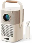 Projektor Yaber T2 Plus Short throw projector 450 ANSI lumens LED 1080p (1920x1080) Brown, Cream