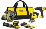 Stanley ST V20 Kit SFMCK412MDS 1x4.0 1x2.0Ah +ACC Bag