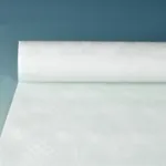 PAPSTAR Damask laudlina, &uuml;hekordne, 10x1,2m, valge