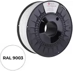 C-TECH Printing filament PREMIUM LINE, ASA, traffic white, RAL9003, 1.75mm, 1kg