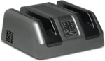Getac Dual bay - Batterieladeger&auml;t - 2 Ausgangsstecker - f&uuml;r Getac V110 (GCMCE6)