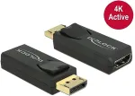 DELOCK Adapter - Displayport - HDMI - 4K Active - czarny