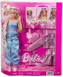 Mattel Barbie Deluxe Style Doll with 4 Fashions, 4 Accessories, 4 Interchangeable Hands & Color Change Hair