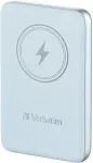 Verbatim Charge 'n' Go Magnetic Wireless Power Bank 10000mAh Blue