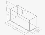 &Otilde;hupuhasti Elica Hood LANE SENSOR @ IX/A/52