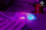 Hiir DELTACO DM330 l&auml;bipaistev RGB m&auml;ngu, 1000 Hz, 3327 IC
