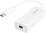 LOGILINK Adapter USB 3.2 Gen 1x1 to Mini DP, USB-C, wei&szlig;