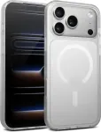 CRONG Case MagSafe iPhone 17 Pro White Hybrid Matte