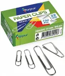 Forpus Kirjaklambrid 32mm/100tk metall