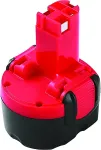 Bosch Power Tool Battery BAT048, 9.6V, 1.5Ah Ni-MH