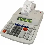 Kalkulaator OLYMPIA Tischrechner CPD 512 +Drucker weiss