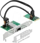 V&otilde;rgukaart DELOCK Mini PCIe I/O PCIe full size 1 x SFP Gigabit LAN