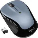 Hiir Logitech M325S (light silver/black, compatible with Windows/macOS/ChromeOS, Chromebook certified)