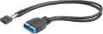 GEMBIRD adapter USB 3.0 FP - USB 2.0