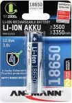 Ansmann Li-Ion 18650 3500mAh 3,6V aku 12,6Wh 1307-0001