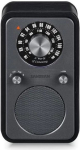 Raadio SANGEAN WR-9 Portables FM-Radio Echtholz-Geh&auml;use flexible Aufstellm&ouml;glichkeit Mitternachtseiche
