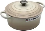 Le creuset Signature &uuml;mmargune r&ouml;stija 22cm Meringue creme (21177227164430)